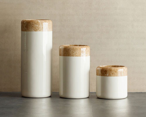 SAUCER SHAPED PLANTER