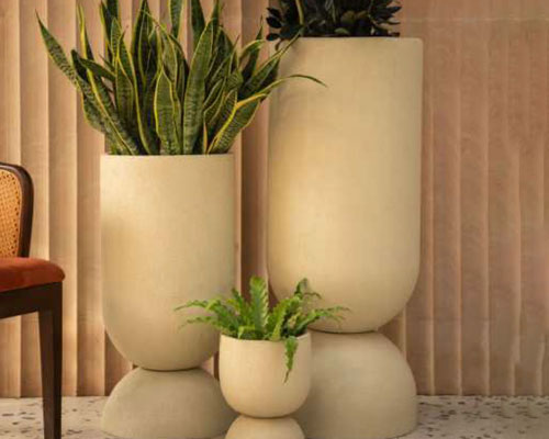 Indoor FRP Planters